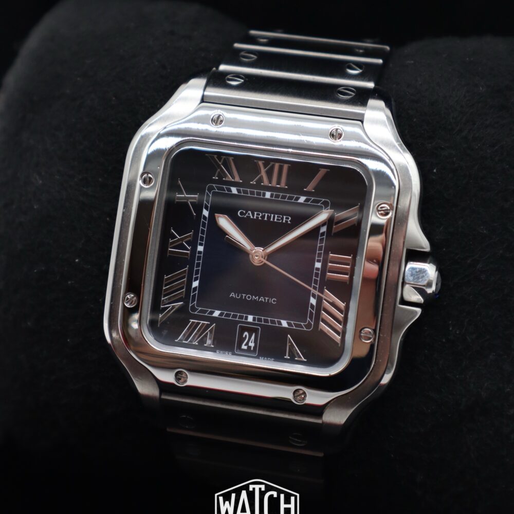 Cartier Santos Large Blue Dial | 2024 | WSSA0071
