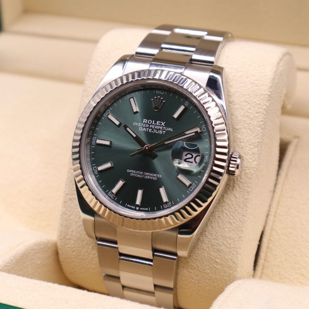 2024 Rolex Datejust 41 Mint Green - 126334