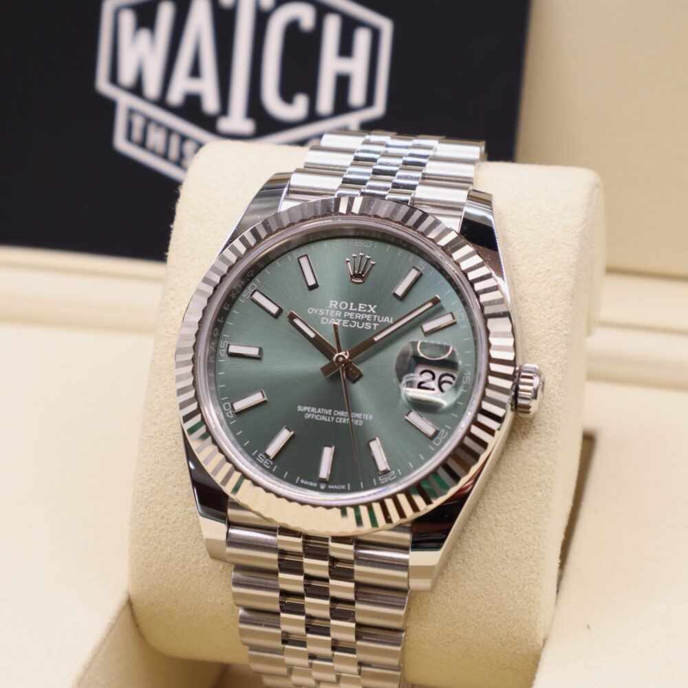 2026 Rolex Datejust 41 Mint Green - 126334