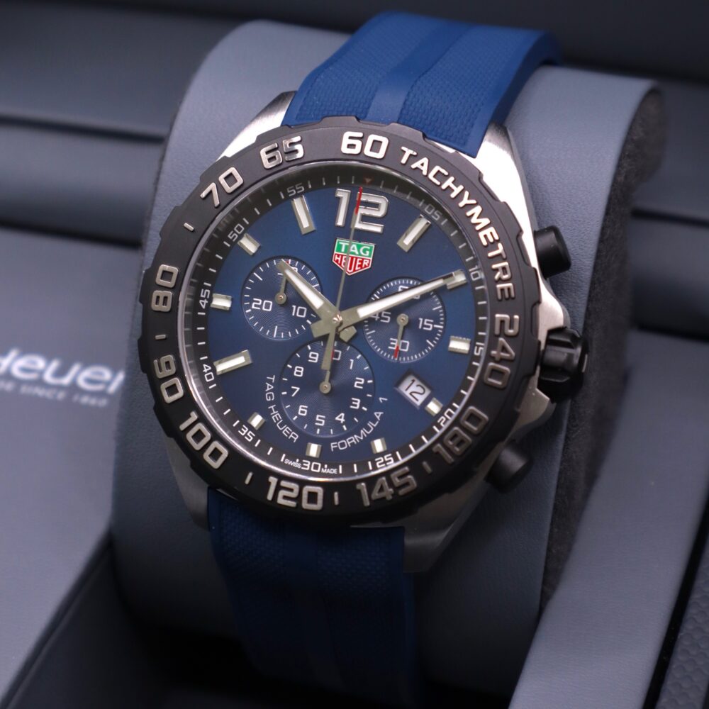 2024 TAG Heuer Blue Chronograph - CAZ101AV