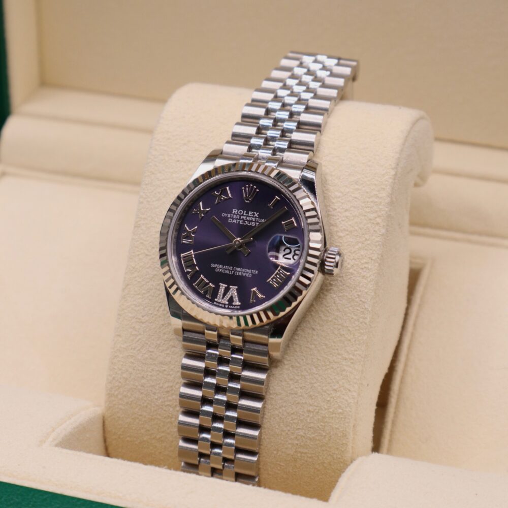 2021 Rolex Datejust 31 Purple Diamond 6 Dial - 278274