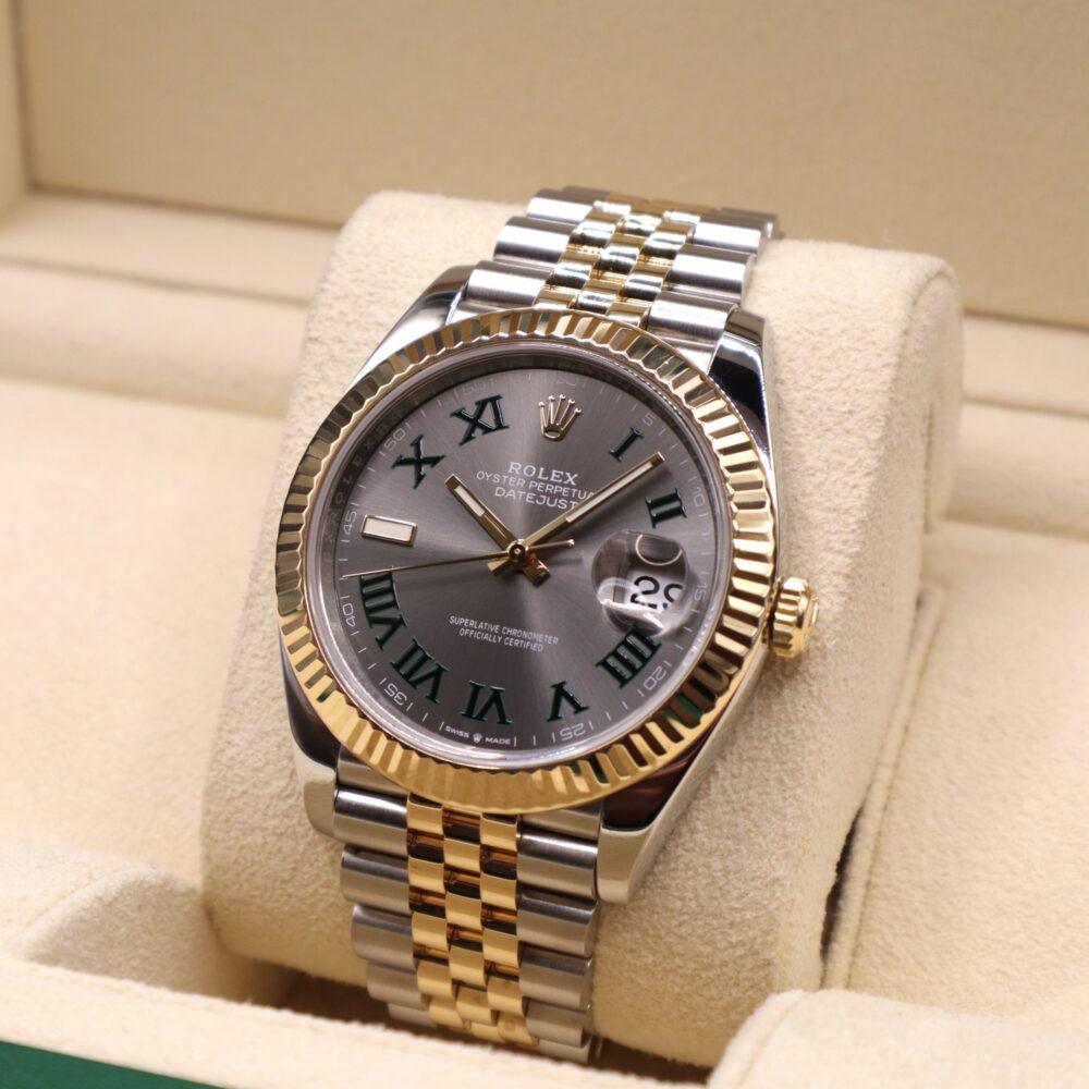Rolex Datejust 41 Wimbedon Steel & Yellow Gold - 126333