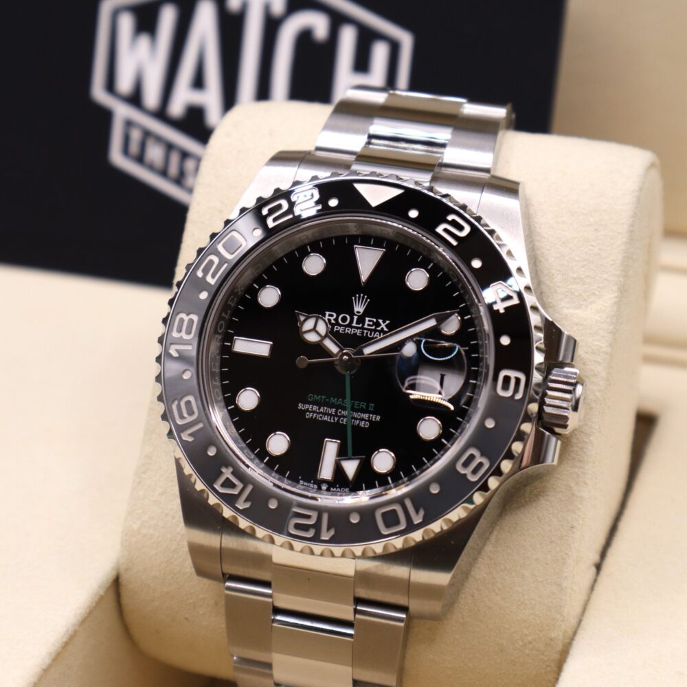 BRAND NEW 2026 Rolex GMT Master II 'Bruce Wayne' - 126710GRNR