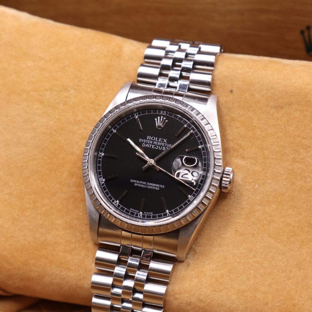 Rolex Datejust 36 Black Dial - 16220