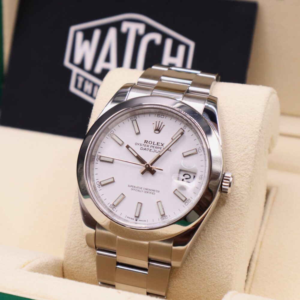 Rolex Datejust 41 White Dial - 126300