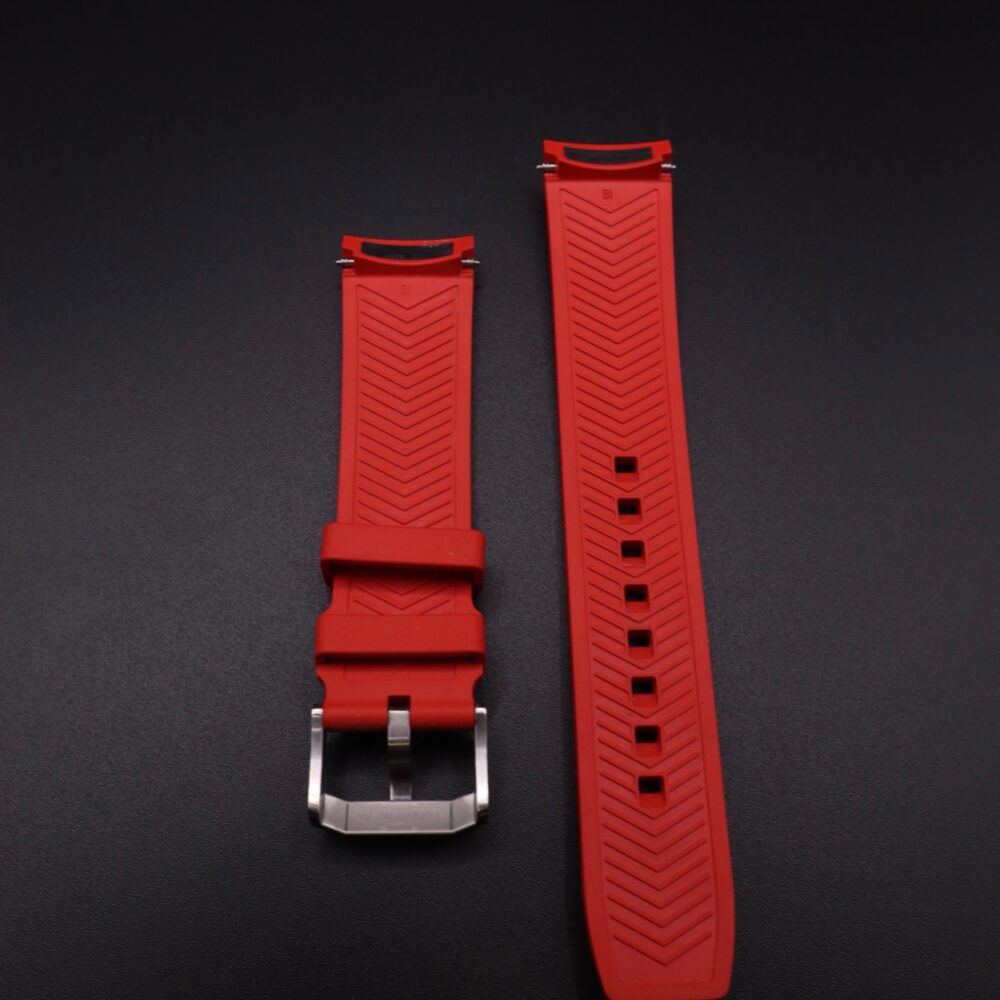 TAG Heuer Formula 1 Red Rubber Strap - FT8055